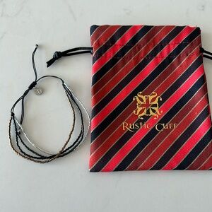 Rustic Cuff 4-strand beaded bracelet